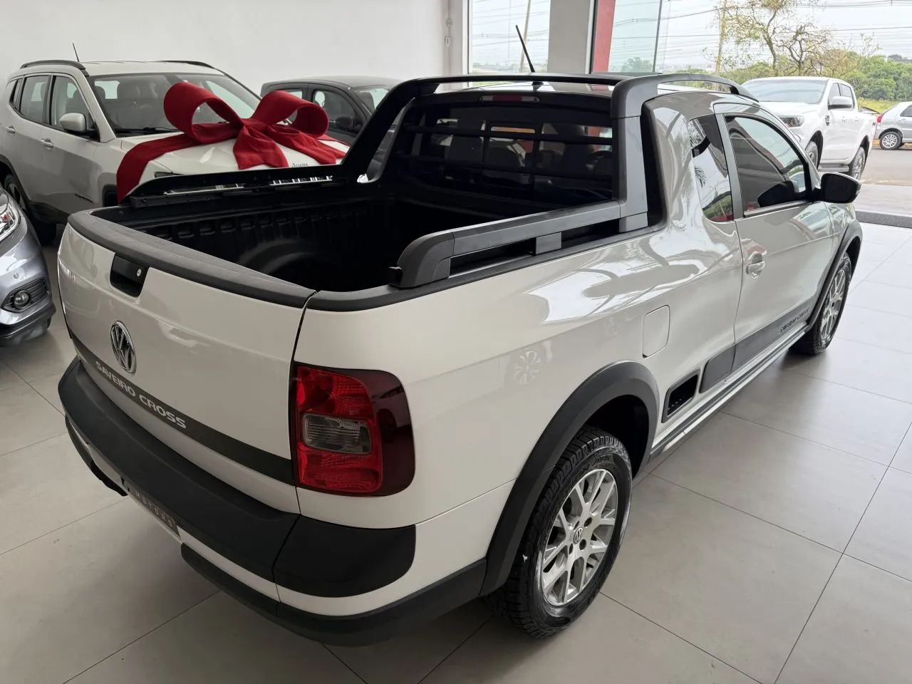 VOLKSWAGEN Saveiro 1.6 G6 CROSS CABINE ESTENDIDA FLEX - 2014 - Foto 2