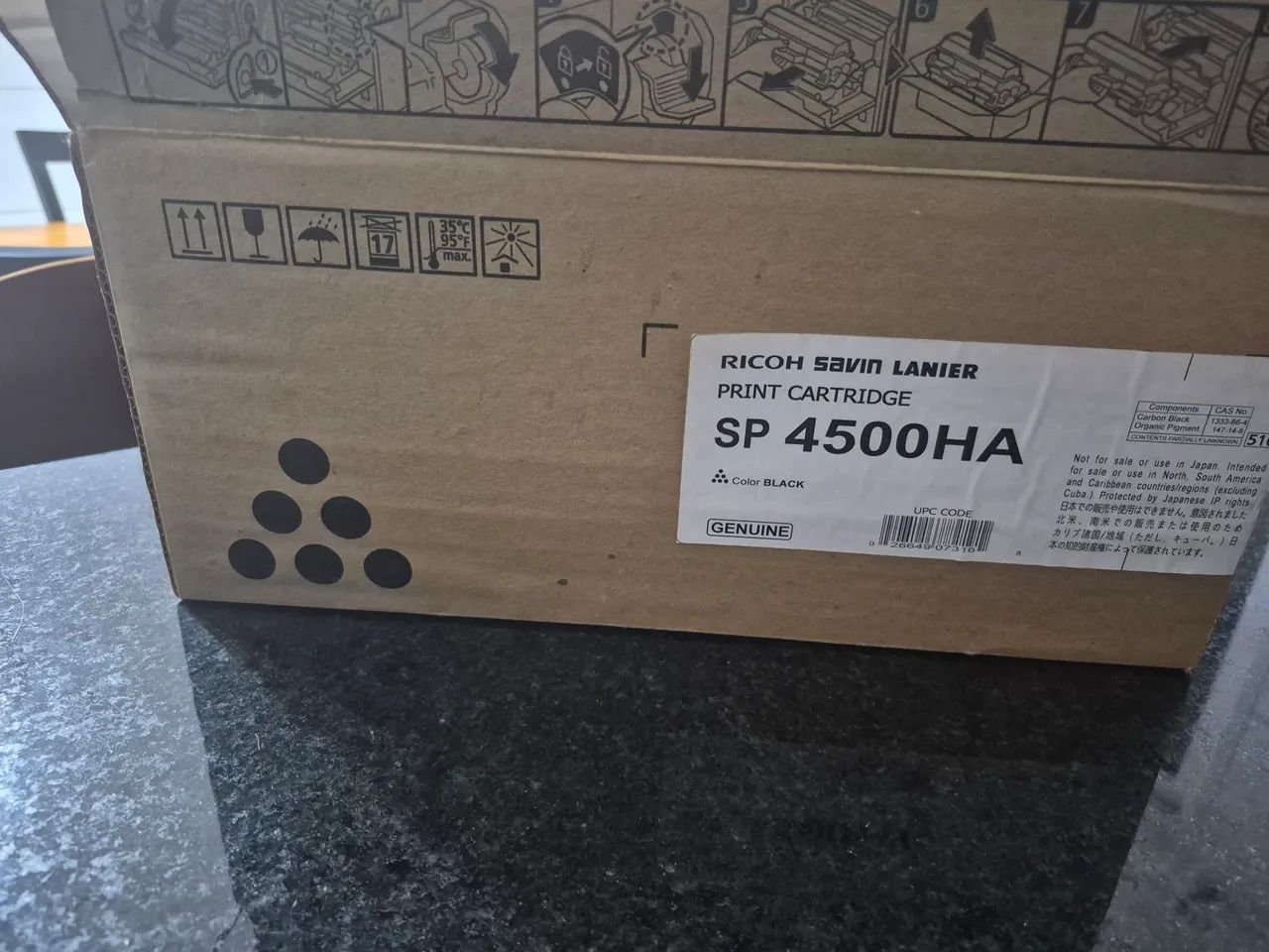 Cartucho de Impressora Ricoh Savin Lanier SP 4500HA - Original - Foto 2