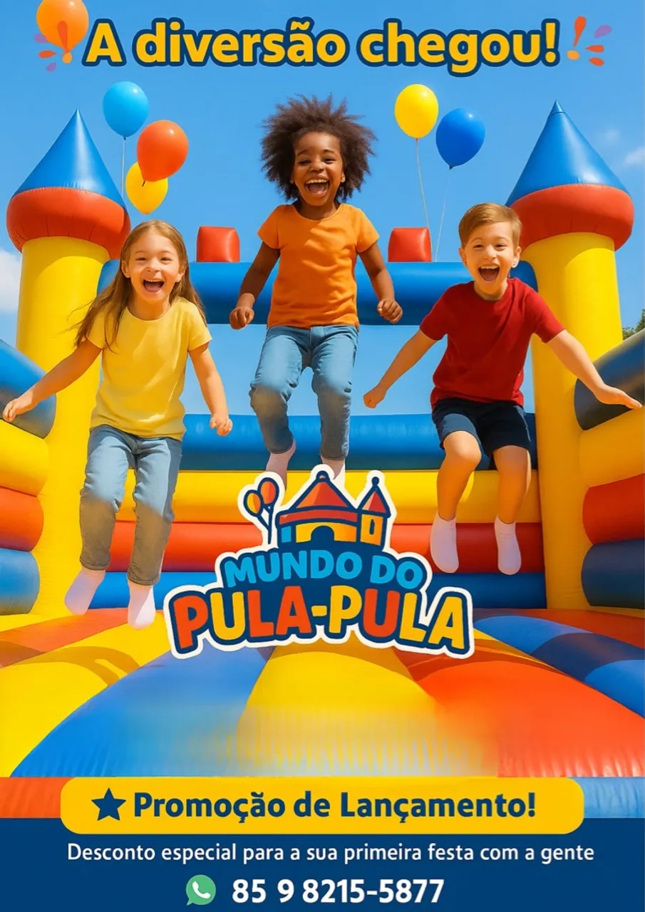 Aluguel de pula pula.