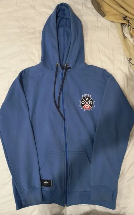 Moletom QUIVER Azul - Coleção Sangue Preto