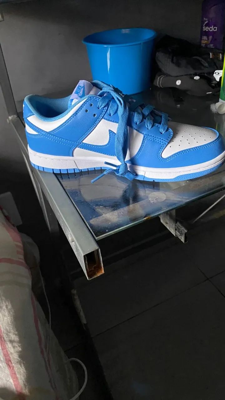 ? Nike Dunk Low University Blue Original  - Foto 4