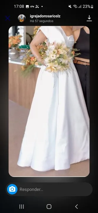 VESTIDO DE NOIVA.