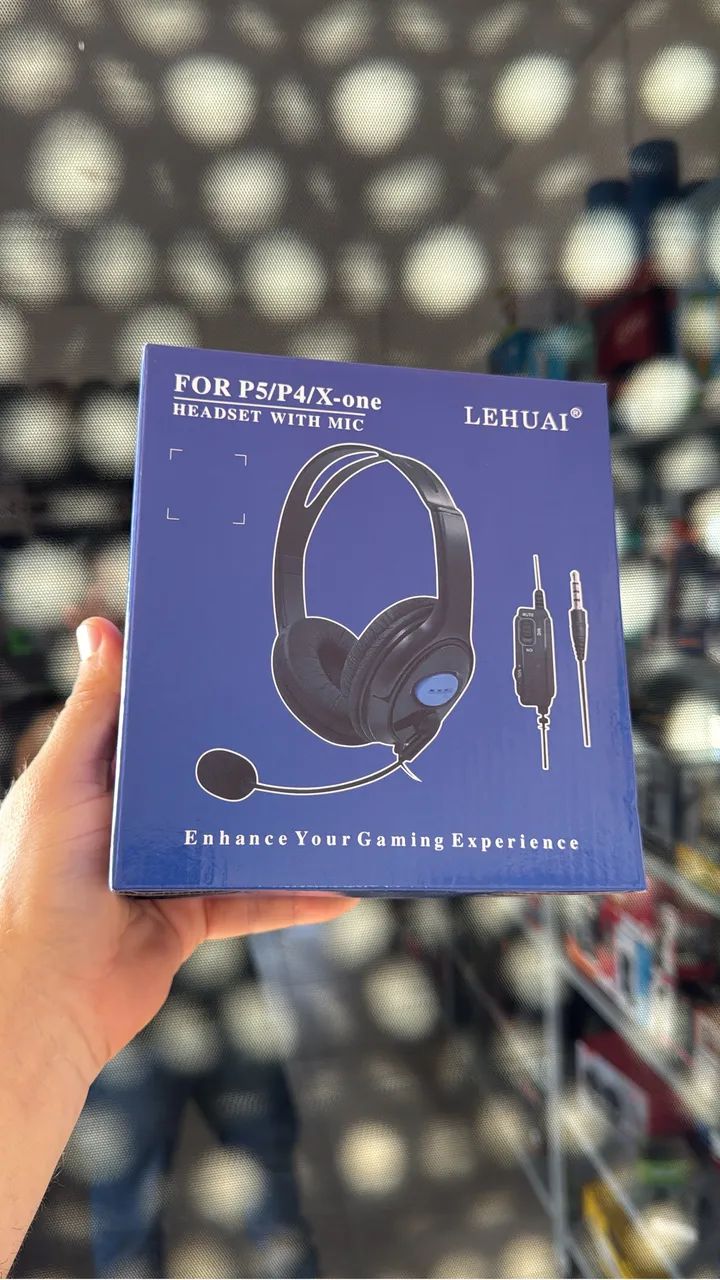 Fone para ps4 headset p2