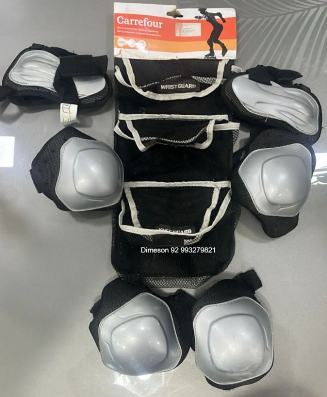 Equipamento de proteção adulto tamanho G (50kg +) Carrefour