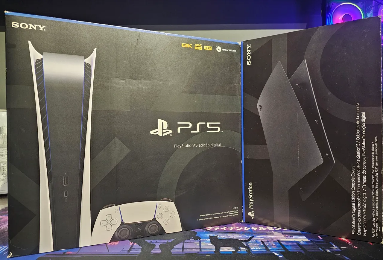 PlayStation 5 e Console Cover - Edição Digital