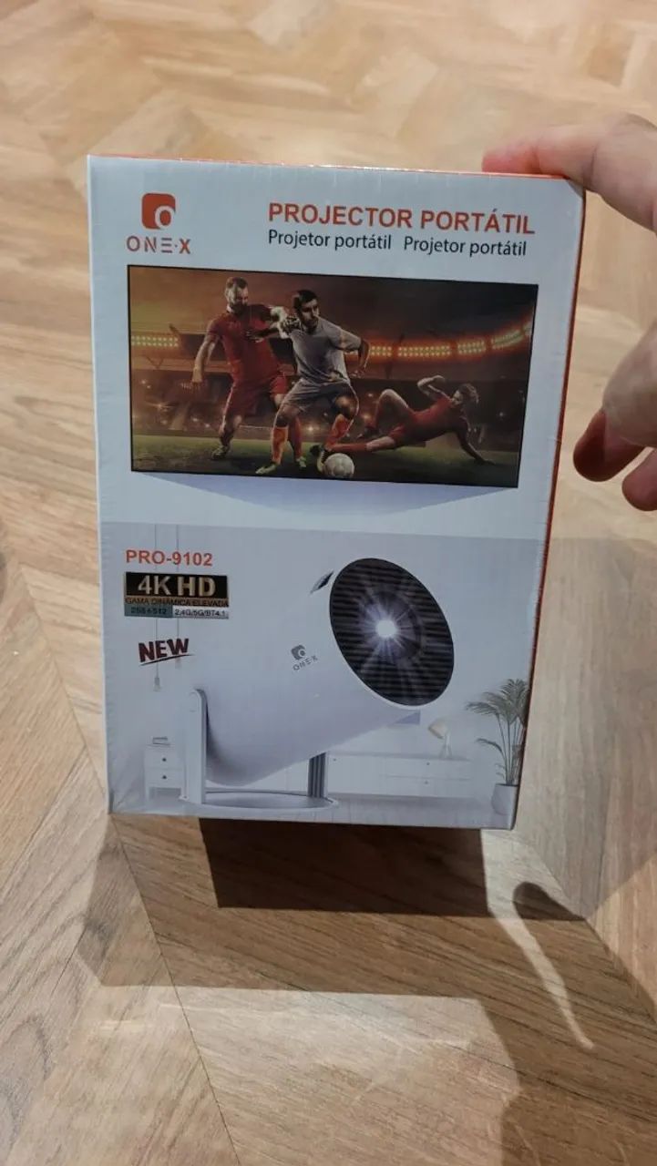 Projetor Portátil 4K Android 5G Onex  - Foto 3