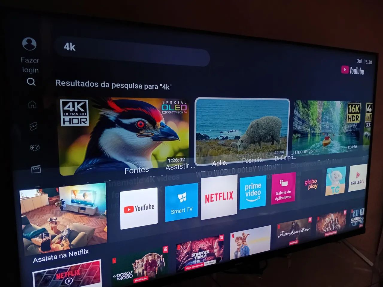 Tv 50 polegadas Qled comando de voz borda infinita 4 k  - Foto 3