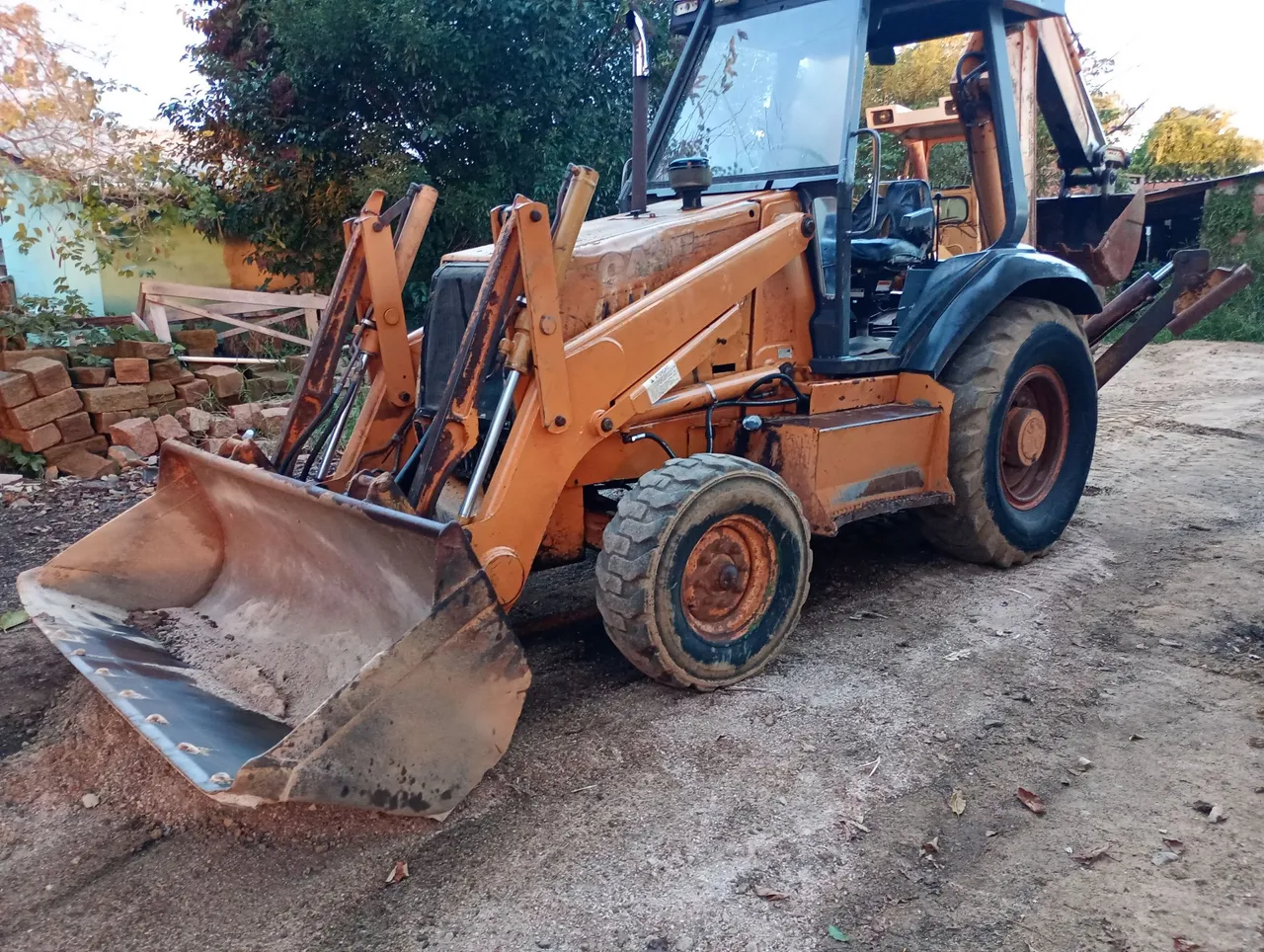 Retroescavadeira Case 580L 4x2