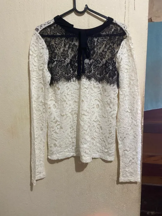 Blusa renda 