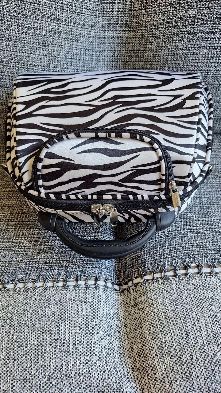 Necessaire Estampa Zebra - Foto 2