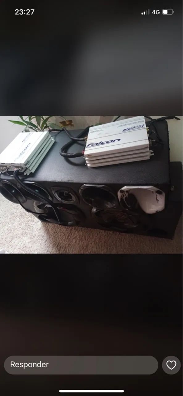 Amplificador Falcon 4 Canais