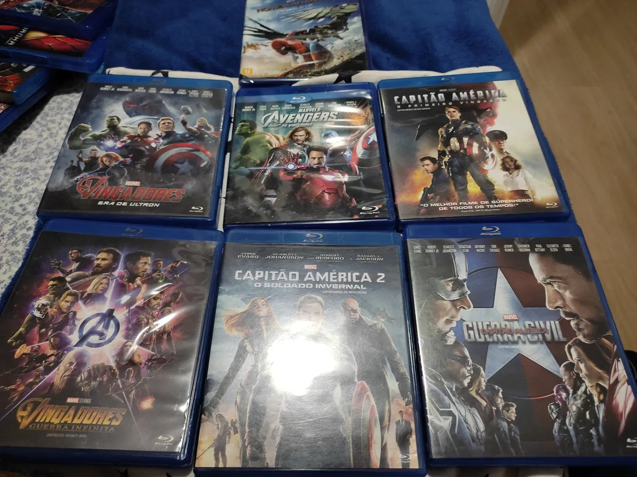 Coleção de Filmes Marvel em Blu-ray
