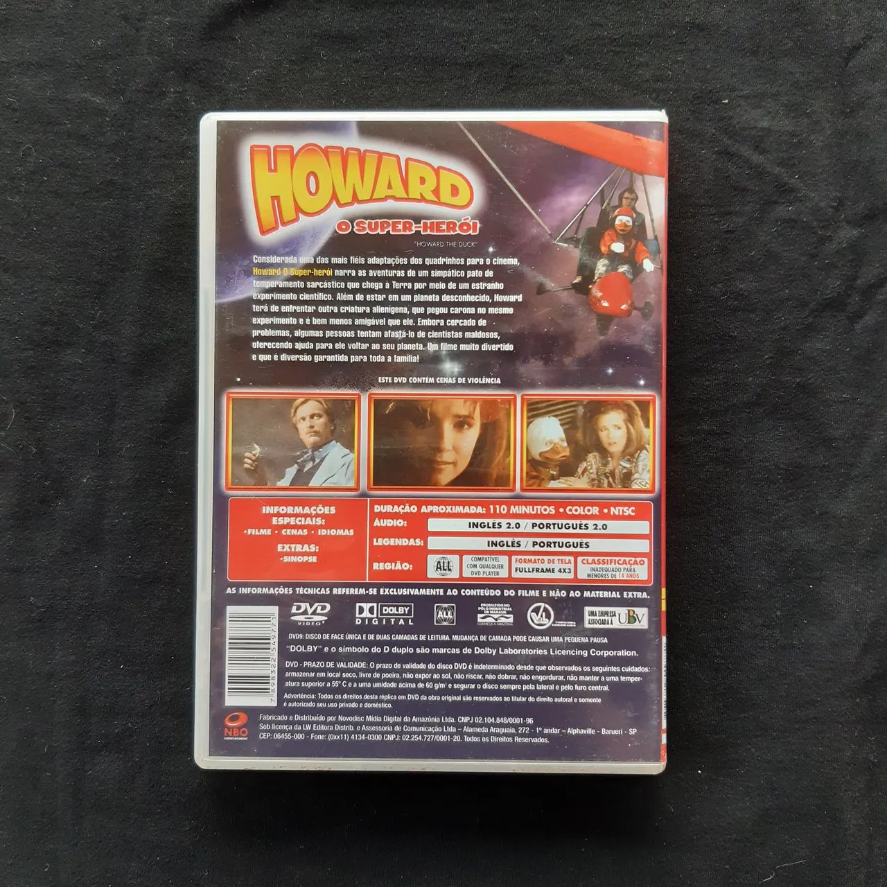 DVD Howard O Super-Herói (1986) - Foto 3