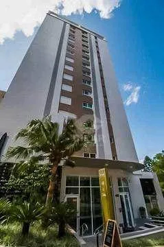 Studio com 1 dormitório para alugar, 32 m² por R$ 3.594,00/mês - Moinhos de Vento - Porto