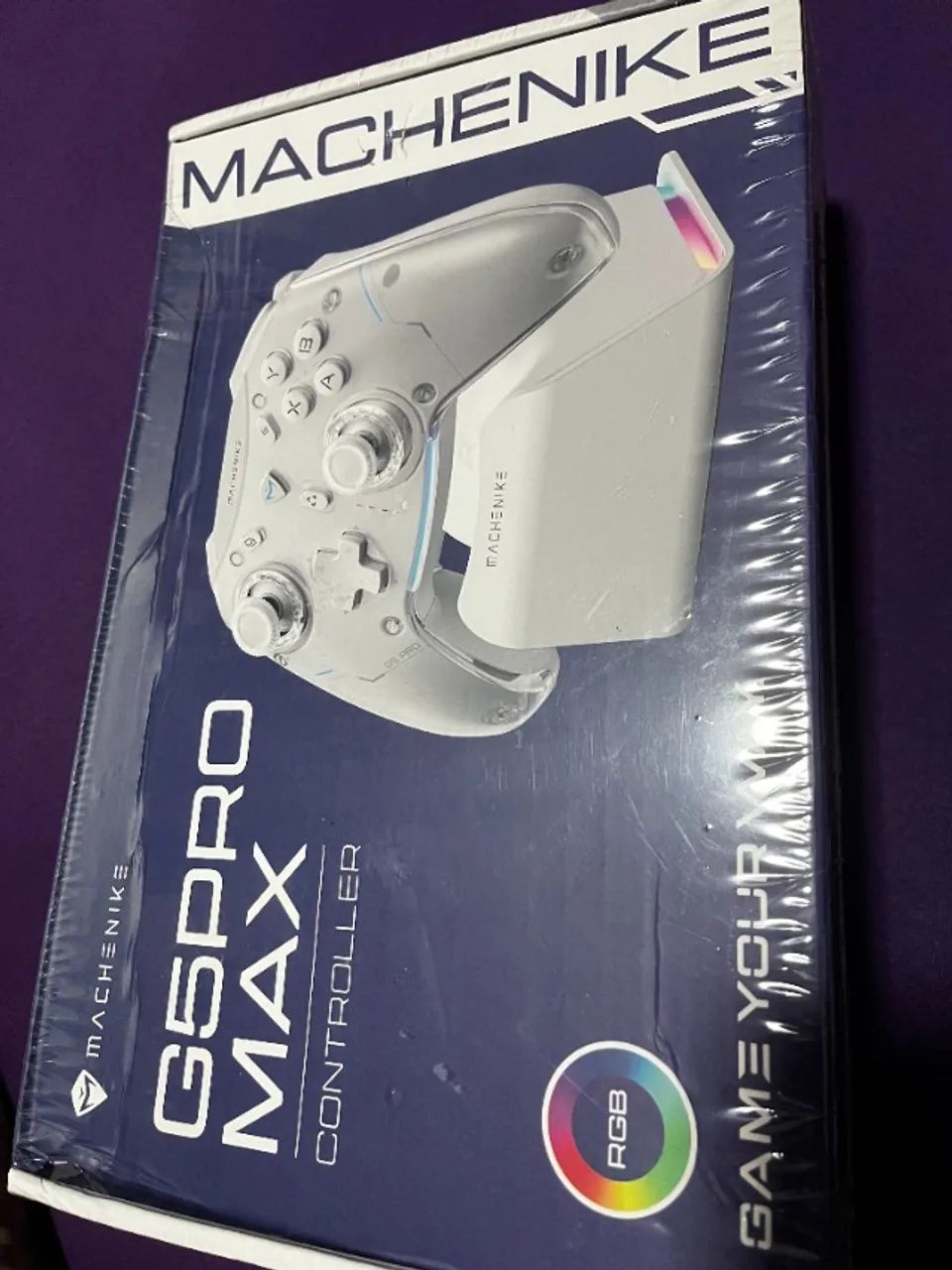 Controle Sem Fio Machenike G5 Pro Max RGB com Dock - Foto 2