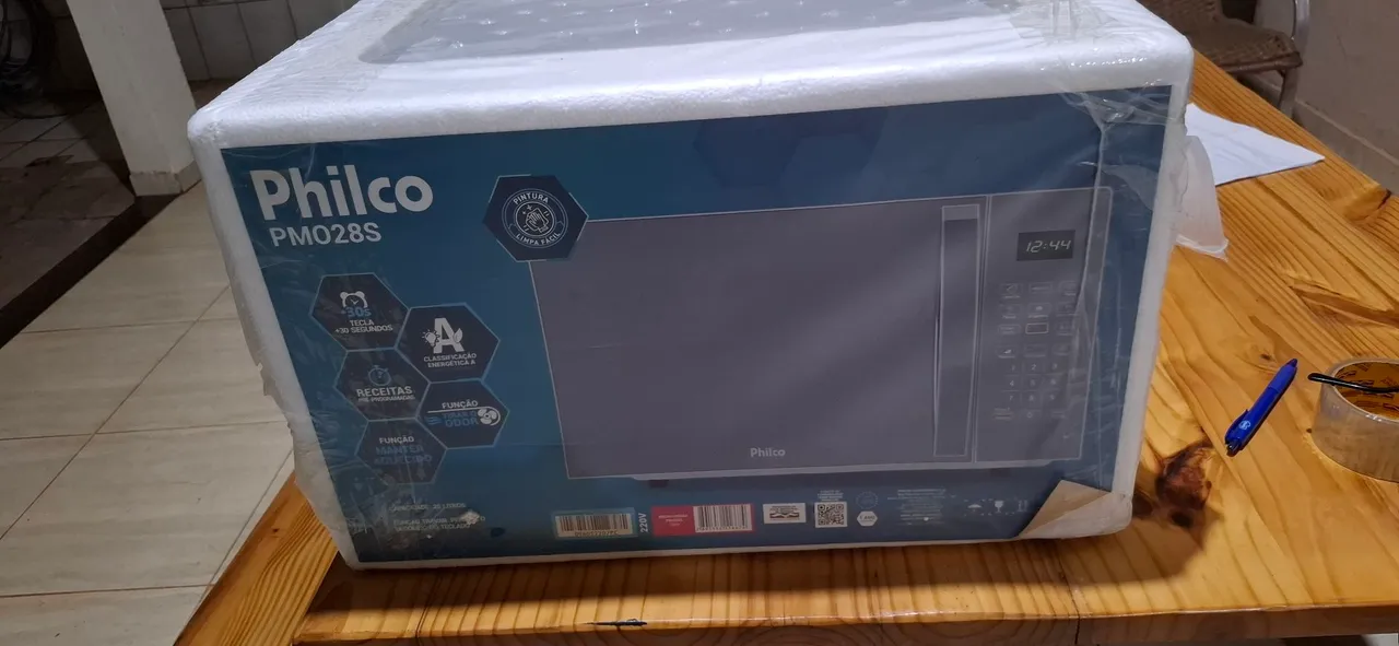 Micro-ondas Philco PM028S - Novo na Caixa