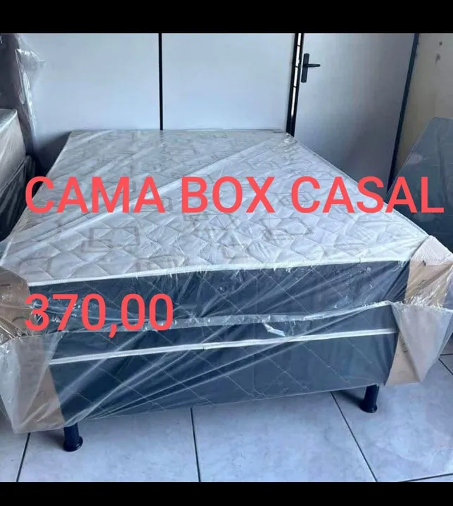 Cama box casal em promoção!