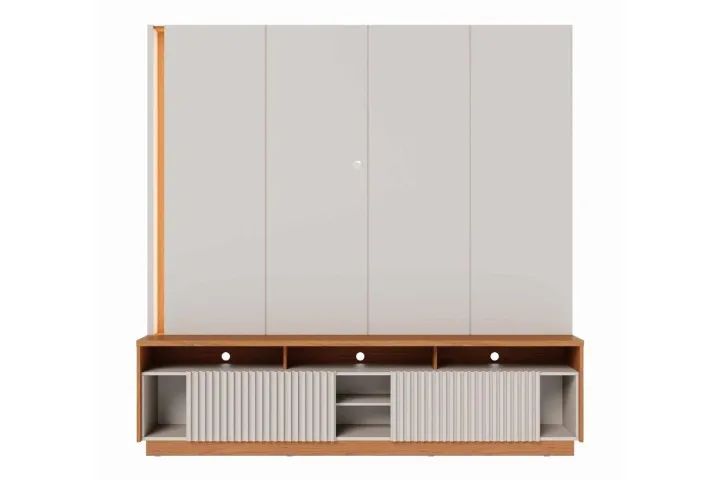 sala home rack painel  - Foto 3