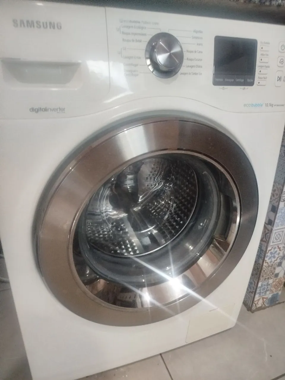 Máquina de Lavar Samsung Eco Bubble 10,1kg