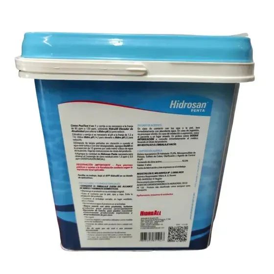 Hidrosan Penta Balde 10 Kg Cloro Granulado Hidroall  (novo / lacrado) - Foto 2