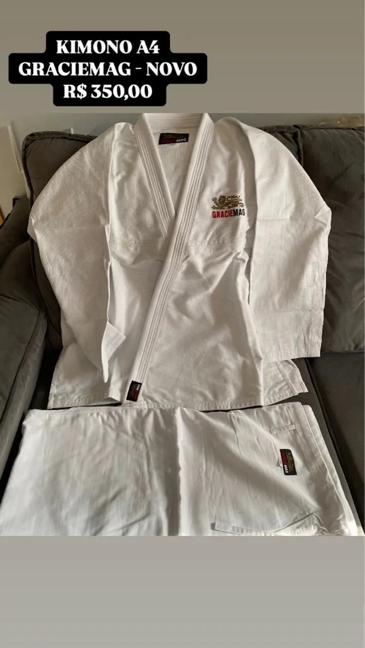 Kimono A4 GracieMag - Novo