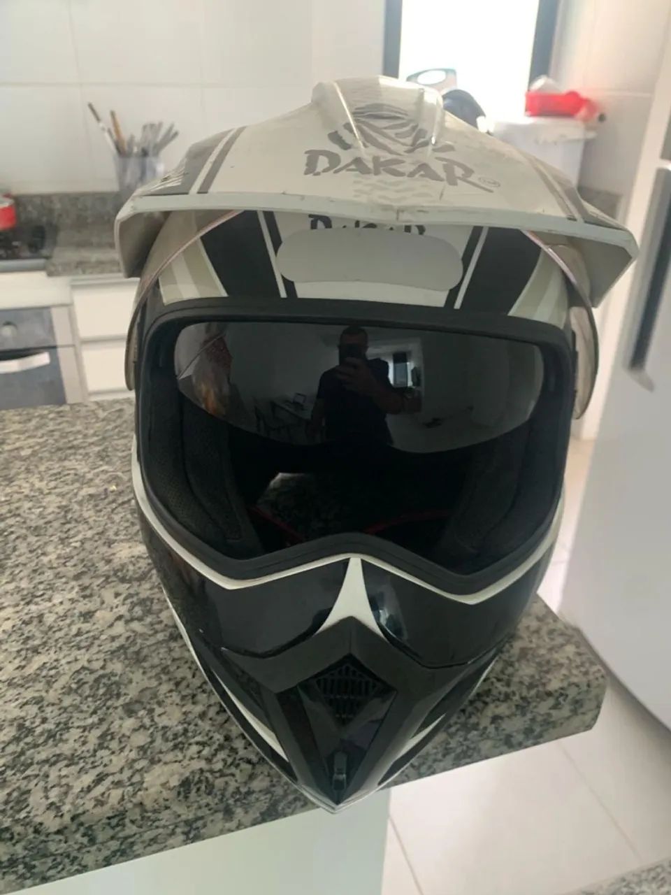 Capacete Dakar Off Road - Foto 5