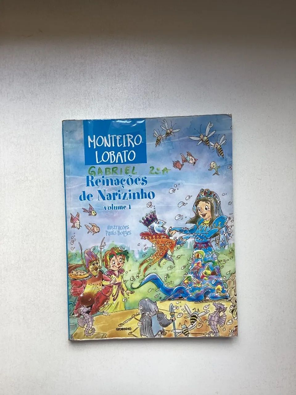 Livro reinações de narizinho volume 1