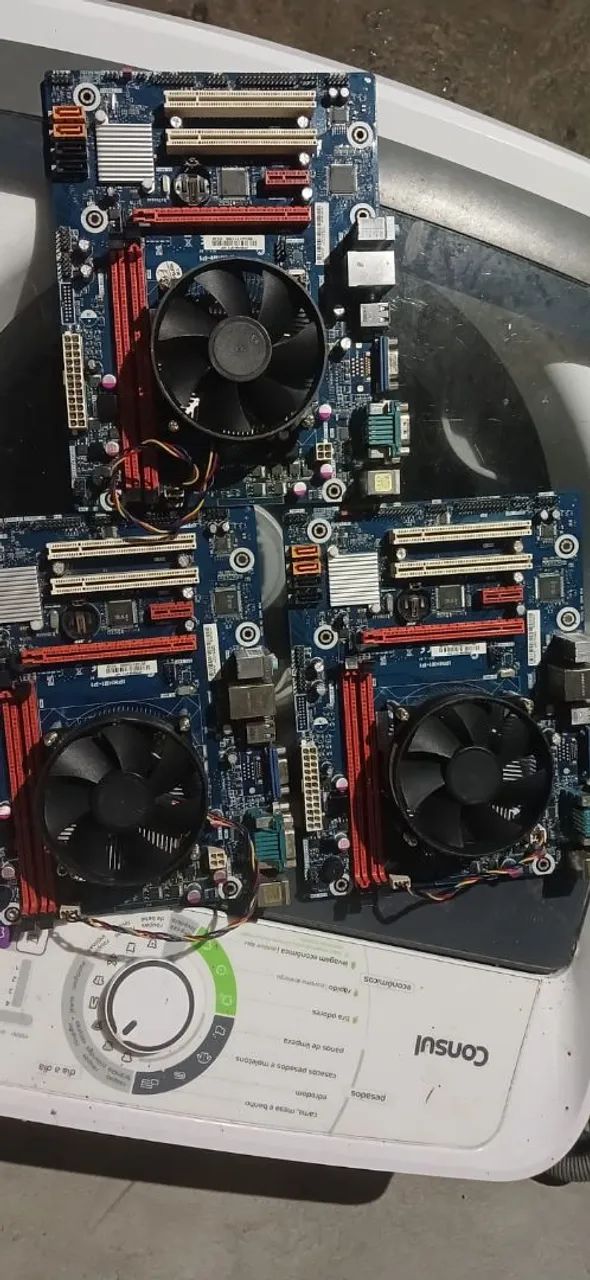 Placa-mãe IPMH81-P1 processador i3 quarta geração e pente de 4gb ram - Foto 3