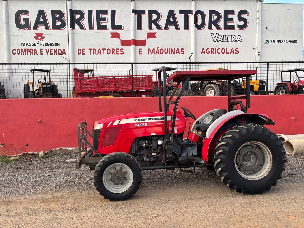 Trator massey 4275 cafeeiro - Foto 5