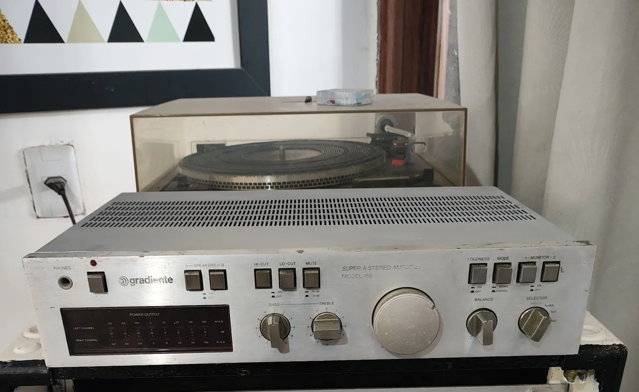 Amplificador Gradiente 166 - Super A Stereo