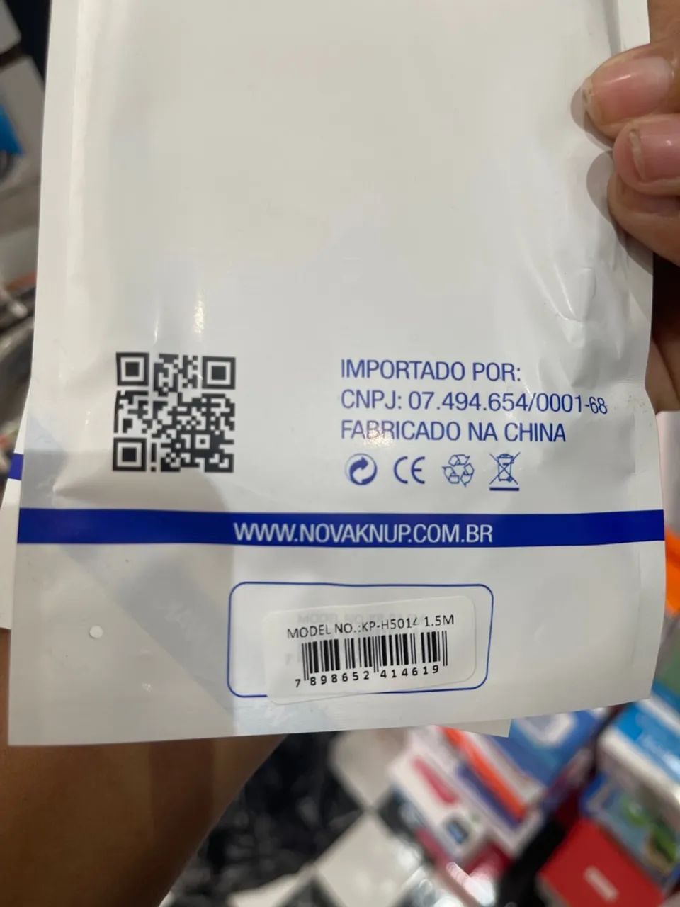Cabos Óptico 1.8M  Knup - Transferência Rápida - Foto 2