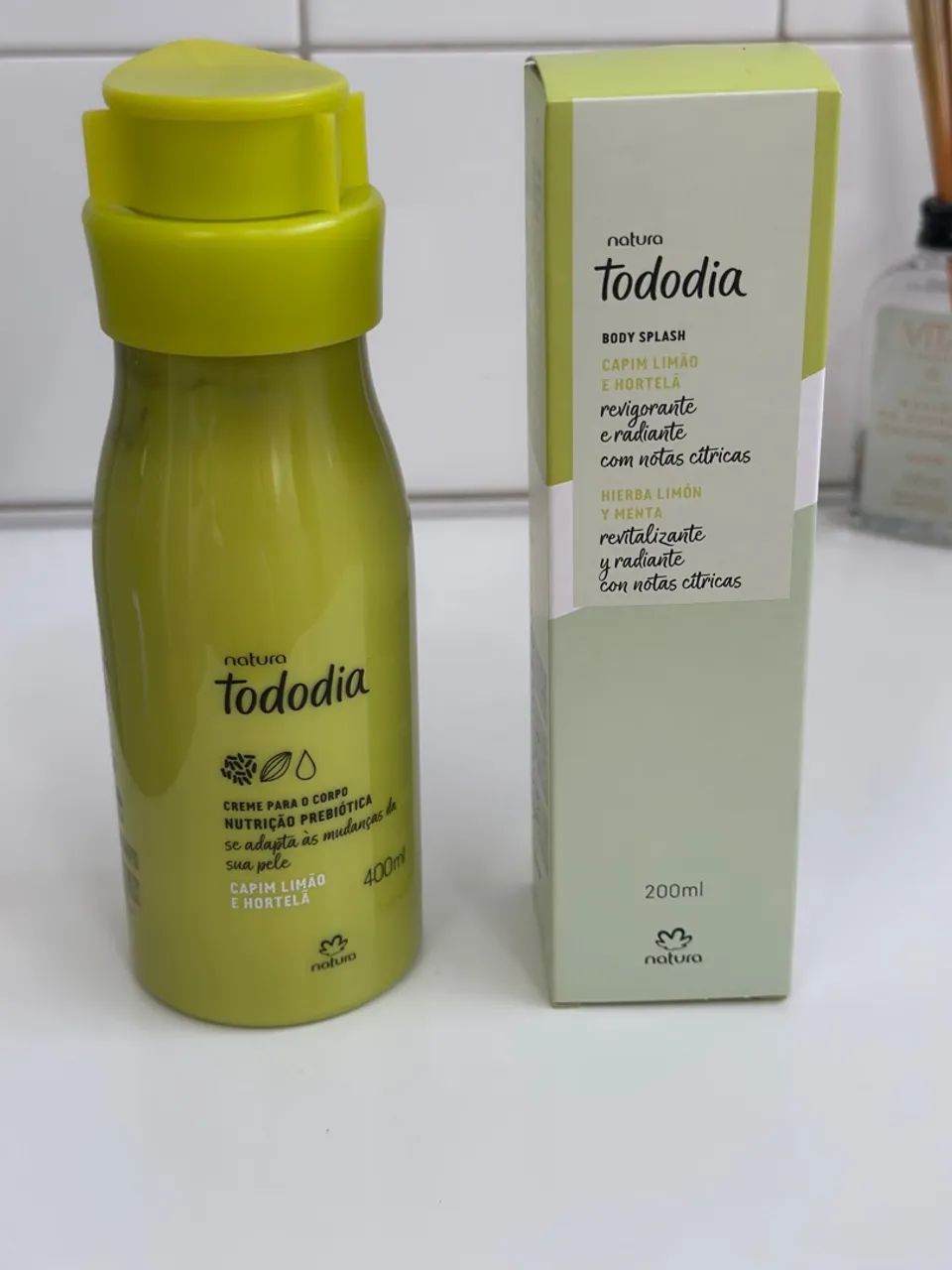 Kit capim limão e hortelã  - Foto 4