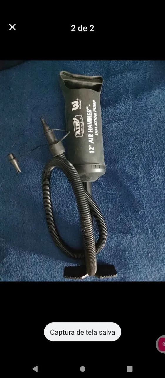 BOMBA ENCHER COLCHÕES INFLÁVEIS  - Foto 2