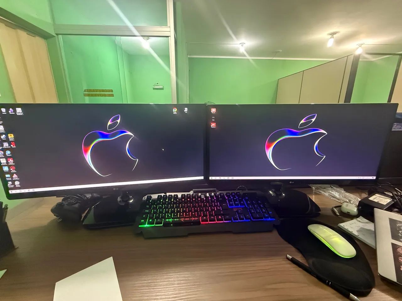 PC GAMER COM 2 MONITORES LG + DESEMPENHO TOP - PRONTO PARA AÇÃO!64308137775361120