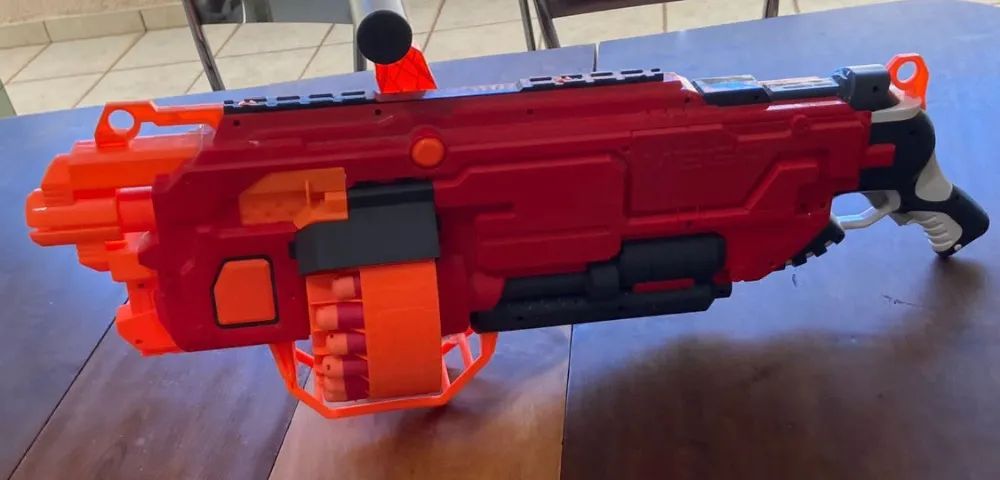 NERF MEGA,  arma de brinquedo, mastodon, ÓTIMO ESTADO - Foto 2