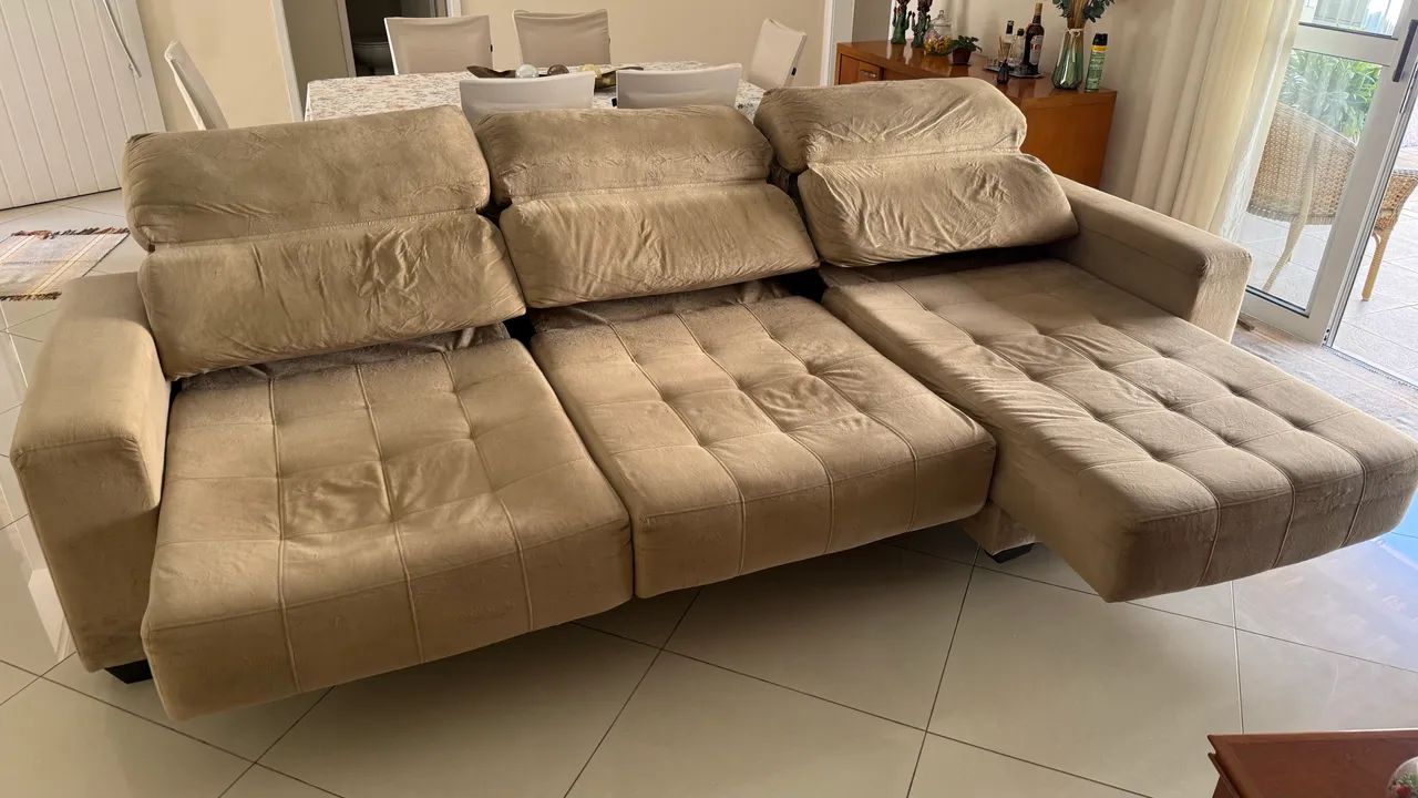 Vendo sofá em suede  - Foto 2