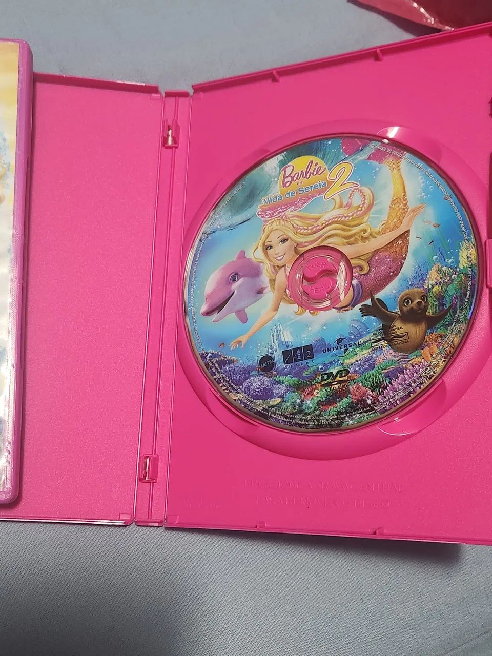 DVDs Barbie em Vida de Sereia e Vida de Sereia 2 - Foto 3