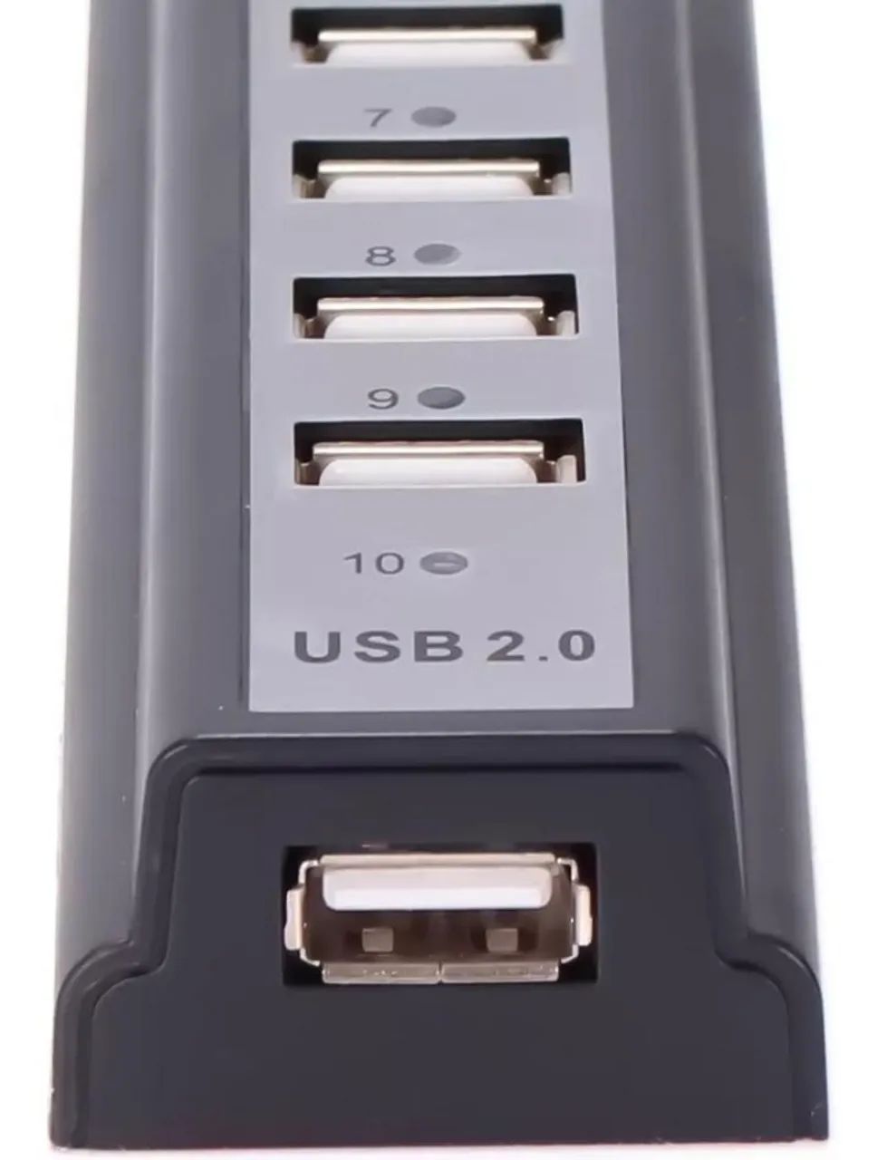 HUB Usb 2.0 Knup Hb-t69 com 10 Portas 480 Switch - Foto 2