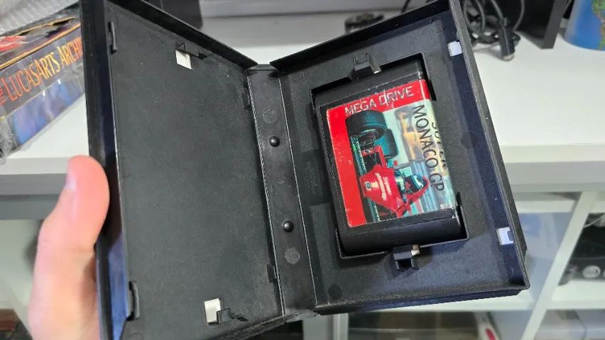 Super Monaco GP Mega Drive/Genesis original Tectoy com caixa e encarte - Foto 4