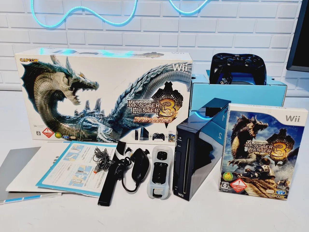 NINTENDO WII MONSTER HUNTER