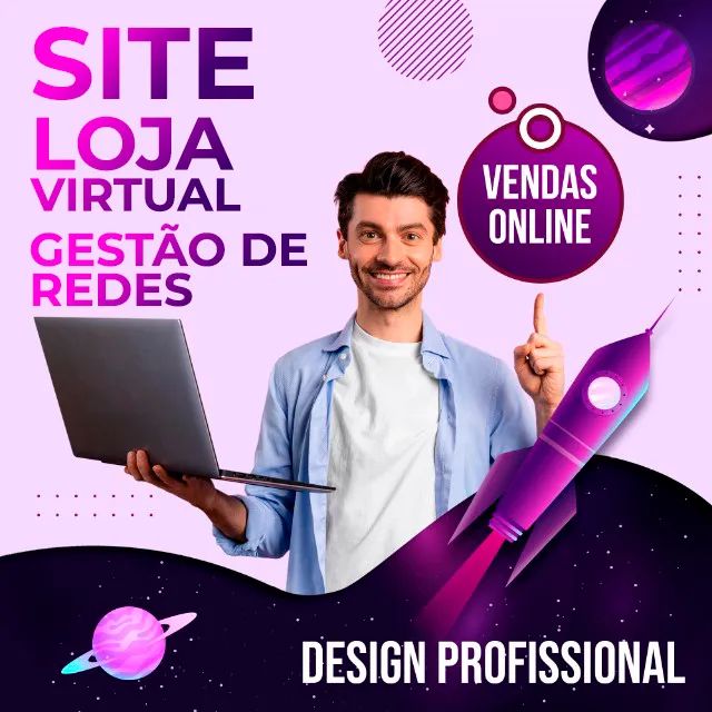 Criação de Site e Loja Virtual - Design Profissional - SEO Google