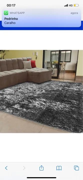 Tapete peludo 300x200 - Foto 2