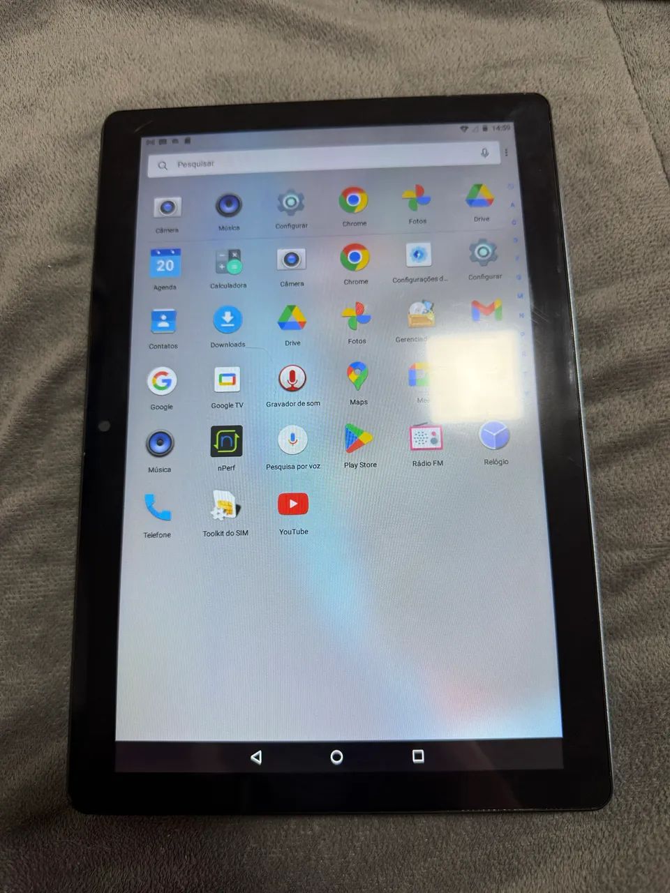 Tablet 10,1 polegadas | Android 12 | 8Gb de RAM | 256Gb de memória | Função celular (4G)63824103393025120