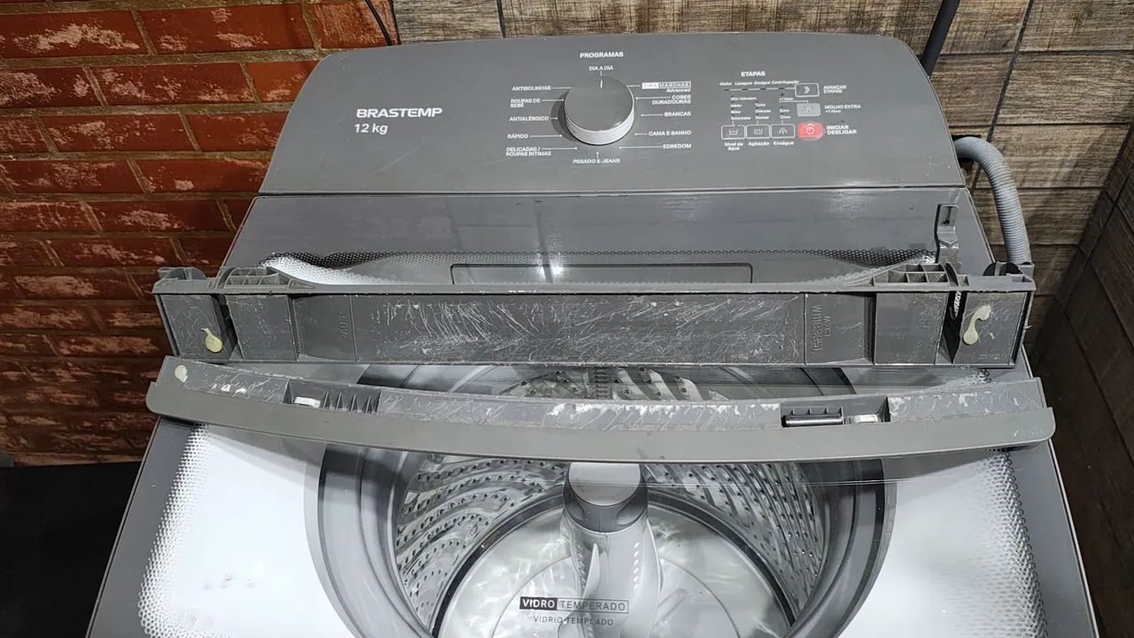 Acessórios da tampa da Máquina de Lavar Brastemp BWK12 - Foto 2