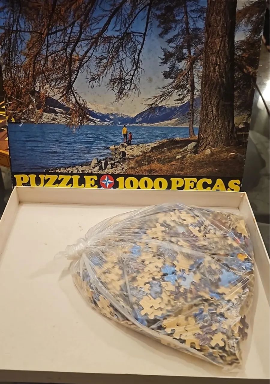 Quebra cabeça Estrela 1000 peças  - Foto 2
