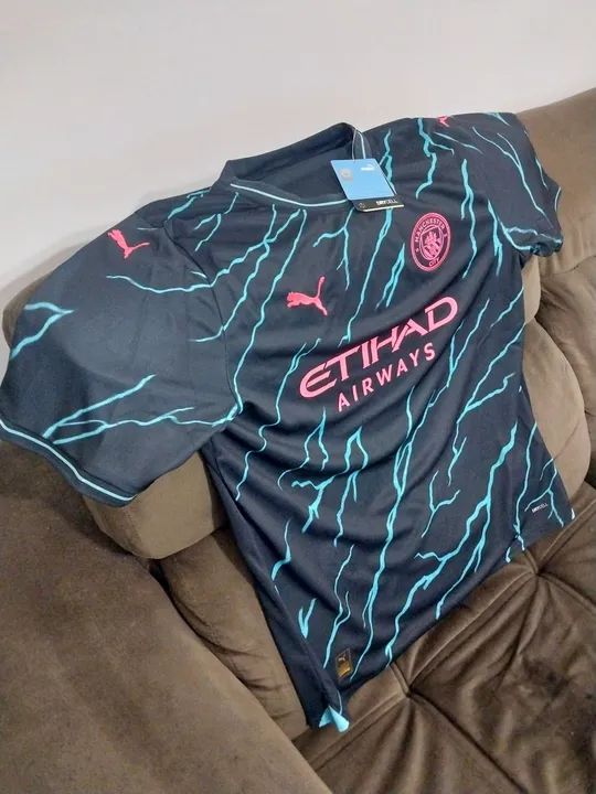 Camisa Manchester City original Puma - Edição Especial - Foto 4