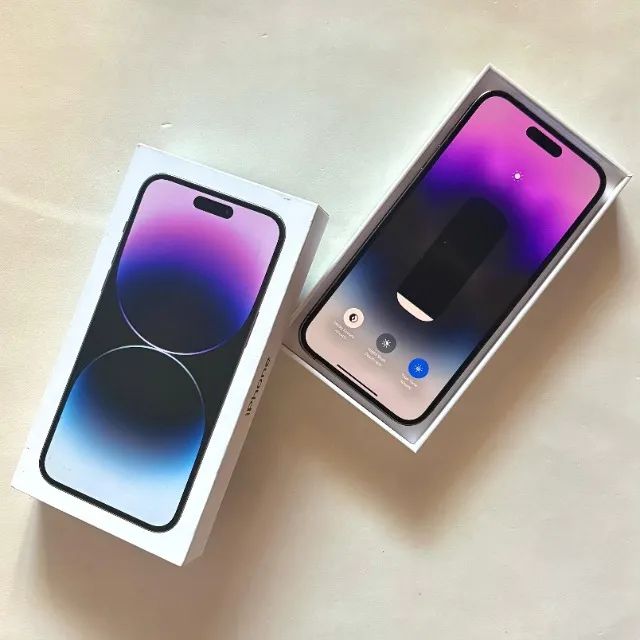 iPhone 14ProMAX 256G 美品 Apple iPhone 14 Pro Max 256GB 5G Semi-Novo Roxo - Tela Super