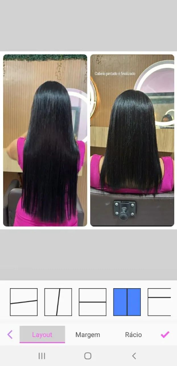 Mega hair com aplicação várias cores e tamanhos disponivel 