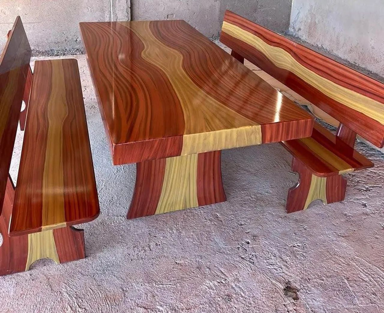 Conjunto de Mesas para Área Externa - Piscina e Jardim - Foto 3