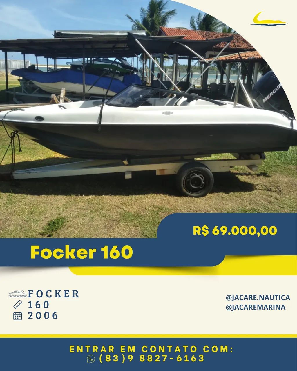 Lancha Focker 160
